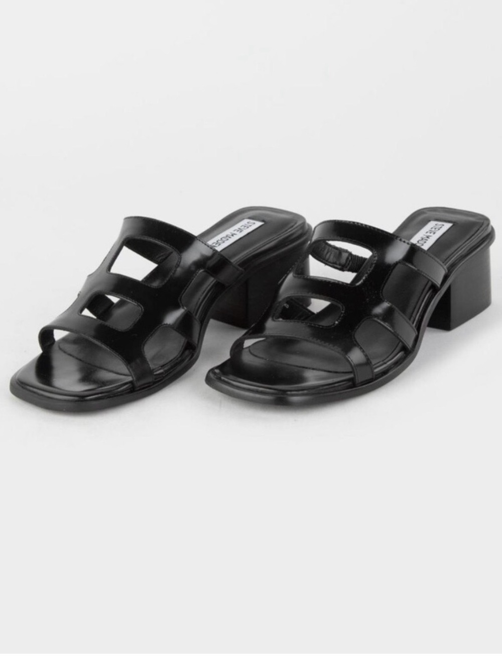 Steve Madden Princess Sandals - Black, 7